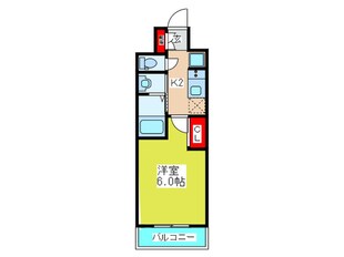 ｴｽﾃﾑｺｰﾄ中之島GATEⅡ(702)の物件間取画像